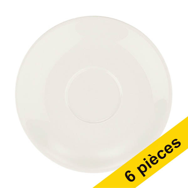 Bonna soucoupe à café 140 mm (6 pièces) - blanc cassé 404408 - 1