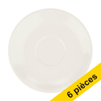 Bonna soucoupe à café 140 mm (6 pièces) - blanc cassé 404408