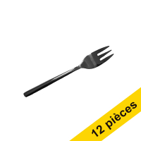 White label Boston fourchette à gâteaux en acier inoxydable 14,6 cm (12 pièces) 428508 404230