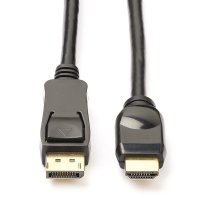 White label Câble DisplayPort vers HDMI (1 mètre) 11.99.5785 51956 K5561HQSW.1 K010403041