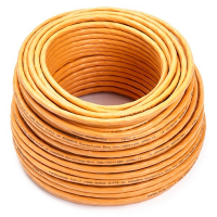 White label Câble réseau Cat7 S/FTP rigide (50 mètres) - orange 99980.50-CPR MK7101.50 K010609000