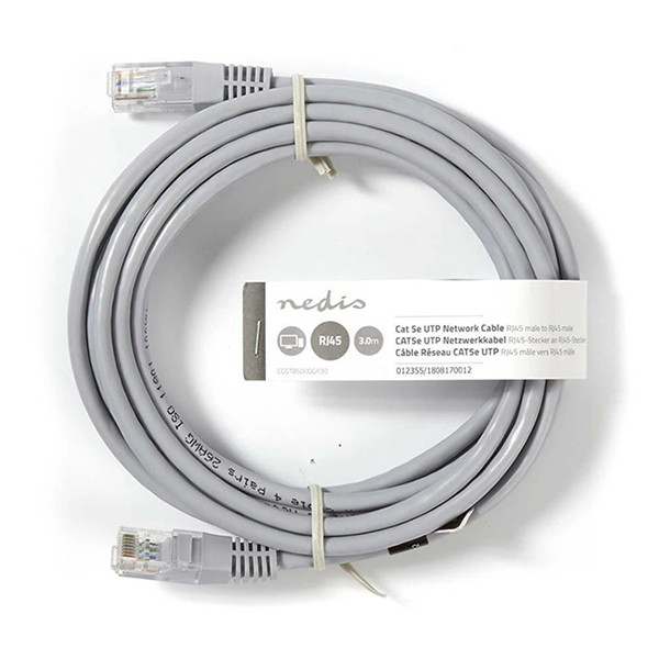 Câble réseau longueur 3 mètres - gris 400261 - 2