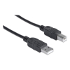 Cable d'imprimante USB longueur 1,8 mètres - noir 053400 - 2