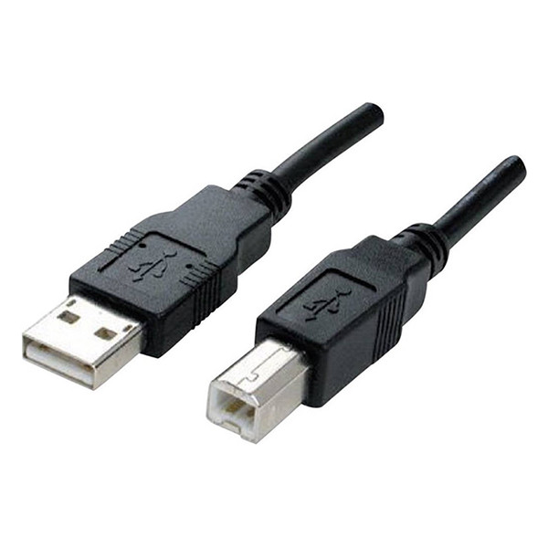 Cable d'imprimante USB longueur 1,8 mètres - noir 053400 - 3