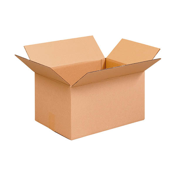Caisse américaine simple cannelure B 350 x 220 x 200 mm (80 pièces) 209687 - 1