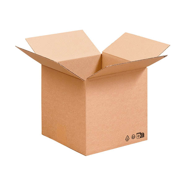 Caisse américaine simple cannelure C 300 x 300 x 300 mm (80 pièces) 209694 - 1