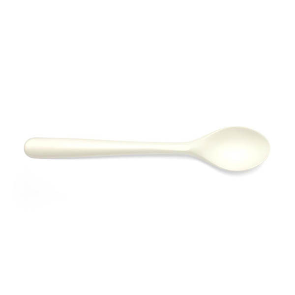 Conpax Folia cuillère à dessert réutilisable (50 pièces) - blanc 402951 - 1