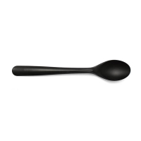 Conpax Folia cuillère réutilisable (50 pièces) - noir