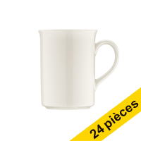 White label Core tasse à café avec oreille 280 ml (24 pièces) - blanc cassé bo12093 404205