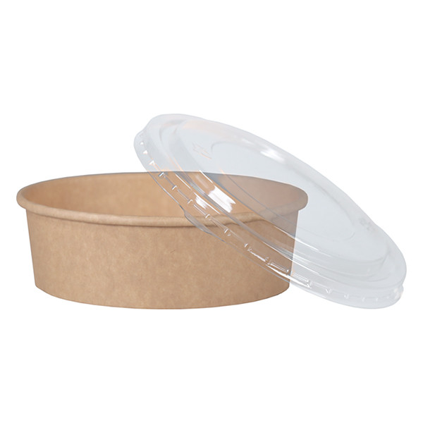White label Couvercle transparent pour saladier 150 mm (50 pièces) 605022 402938 - 4