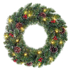 Creston couronne de Noël Ø 45 cm 20 lampes à piles