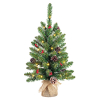 Creston sapin de Noël artificiel 60 cm avec 20 lumières