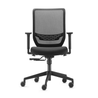 Dauphin To-Sync chaise de bureau - noir 068825