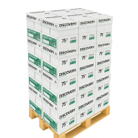 Discovery fast pack papier 40 boîtes de 2500 feuilles A4 - 75g/m² 068814
