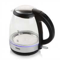 Domo bouilloire en verre et acier inoxydable 1,2 litre 423463