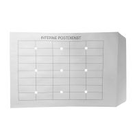 White label Enveloppe courrier interne 262 x 371 mm non gommée (250 pièces) - crème 88265307 224551