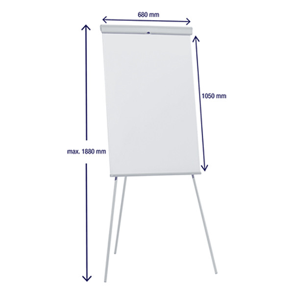 White label Franken Valueline chevalet de conférence magnétique en acier EL-FC20 423341 - 2