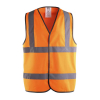Gilet de sécurité haute visibilité taille L - orange 219951 - 1