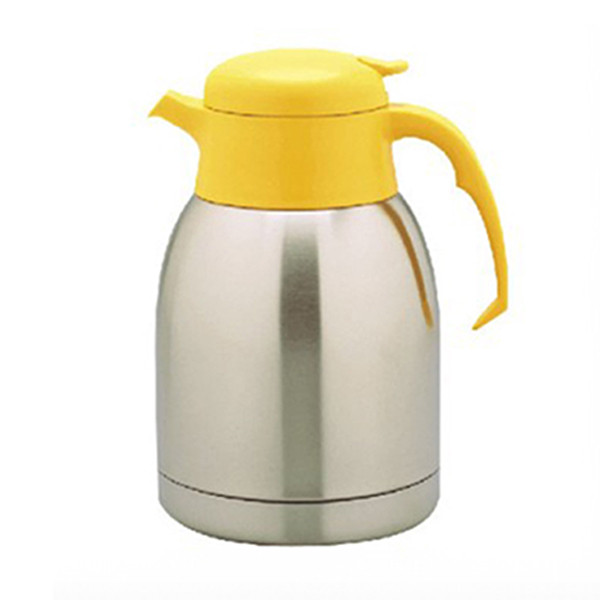 White label Grocier thermos en acier inoxidable 1,5 litres - jaune 749493 404219 - 1