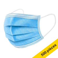 Masques buccaux certifiés de type 1 (500 pièces)