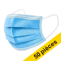 White label Masques buccaux de type 1 certifiés CE (50 pièces)  049950