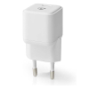 White label Nedis Apple chargeur USB 1 port (USB-C, 30 W, Power Delivery) - blanc WCMPD30W100WT K120300288 - 4