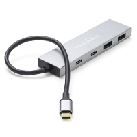 White label Nedis concentrateur USB (USB-C vers 2xA et 2xC) UHUBU3450AT K120200088