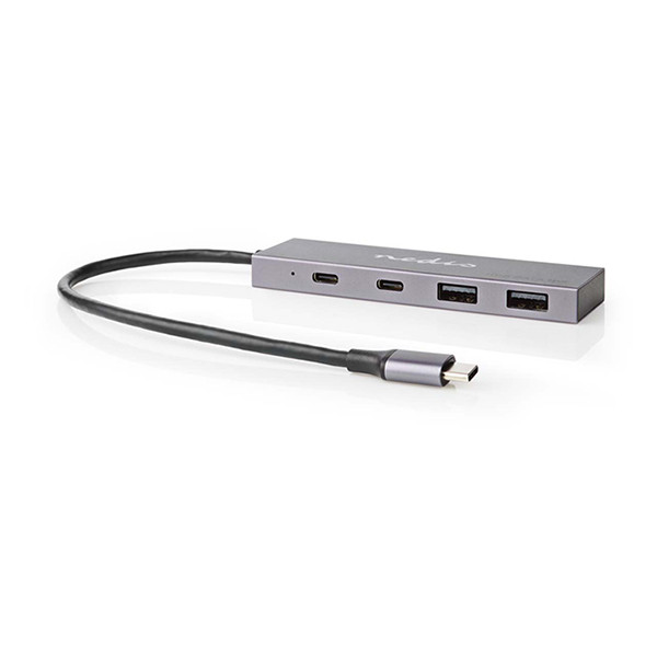 White label Nedis concentrateur USB (USB-C vers 2xA et 2xC) UHUBU3450AT K120200088 - 2