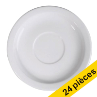 White label Nordika soucoupe à café 165 mm (24 pièces) - blanc cassé 280016 404405