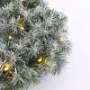 Norton couronne de Noël Norton enneigée Ø 45 cm 20 lumières fonctionne sur piles LBB00033 - 2
