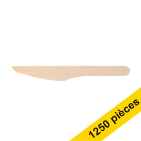 Offre : 5x Conpax couteau en bois (250 pièces)