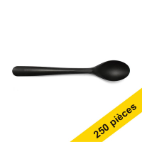 Offre : 5x Conpax Folia cuillère réutilisable (50 pièces) - noir