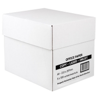 White label Papier à copier 1 boîte de 2500 feuilles A4 - 80 g/m²  065201