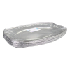 White label Plateau ovale jetable en aluminium 450 mm (10 pièces) 600121 402928 - 2