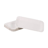 Plateau rectangulaire en carton 160 x 100 mm (2000 pièces) - blanc 423555 - 2