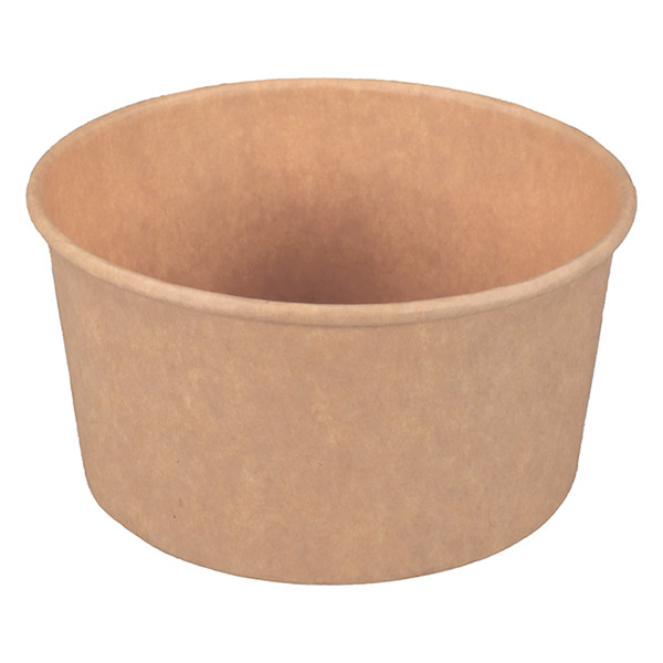 Poke bowl rond en kraft 1000 ml (50 pièces) 402936 - 2