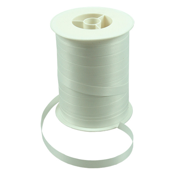 White label Ruban à friser (10 mm x 250 m) - blanc 710309 402714 - 1