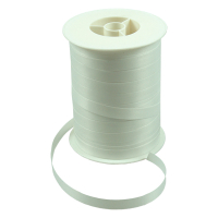 White label Ruban à friser (10 mm x 250 m) - blanc 710309 402714