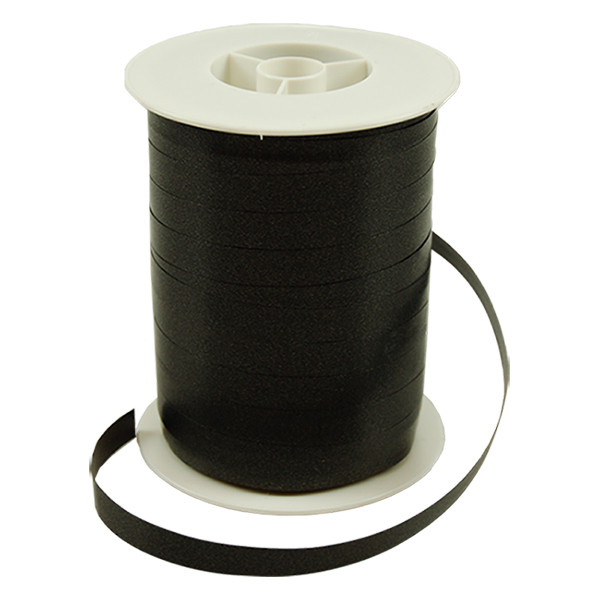 White label Ruban à friser (10 mm x 250 m) - noir 710310 402768 - 1