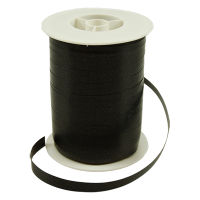 White label Ruban à friser (10 mm x 250 m) - noir 710310 402768
