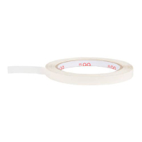 White label Ruban de fermeture de sac 9 mm x 66 m (16 rouleaux) - blanc 020.0065 423881