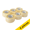 Ruban d'emballage XL transparent 50 mm x 150 m (6 rouleaux)
