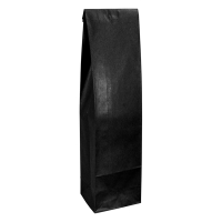 White label Sac à bouteille 100 x 400 x 80 mm (250 pièces) - noir 269875 402925
