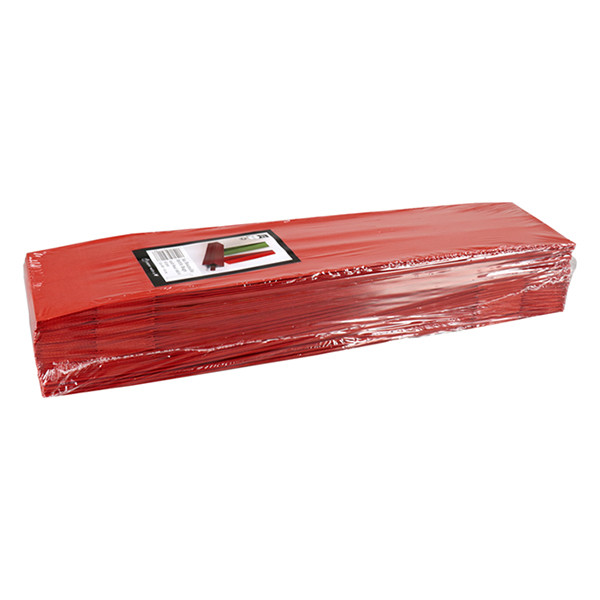 White label Sac à bouteille 100 x 400 x 80 mm (250 pièces) - rouge 269870 402926 - 3
