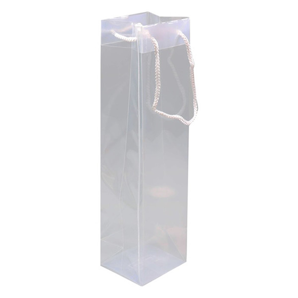 White label Sac à vin en plastique transparent (12 pièces) 271182 402885 - 1