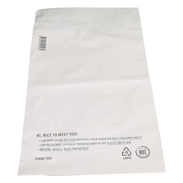 White label Sac d'expédition plastique recyclé 250 x 350 mm (500 pièces) 923594 402740 - 2