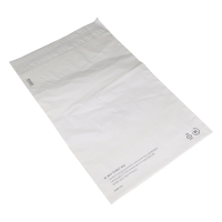 White label Sac d'expédition plastique recyclé 400 x 560 mm (350 pièces) 923598 402742