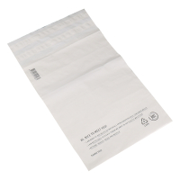White label Sac d'expédition plastique recyclé 500 x 700 mm (250 pièces) 923599 402743