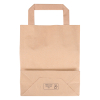 White label Sac en papier 180 x 220 x 80 mm (250 pièces) - marron 270786 402877 - 2