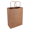White label Sac en papier 180 x 240 x 80 mm (100 pièces) - marron 270668 402704 - 1